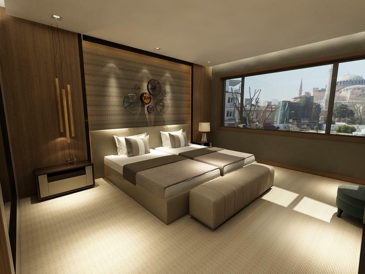 Vogue Hotel Supreme איסטמבול מראה חיצוני תמונה 3D rendering of a bedroom