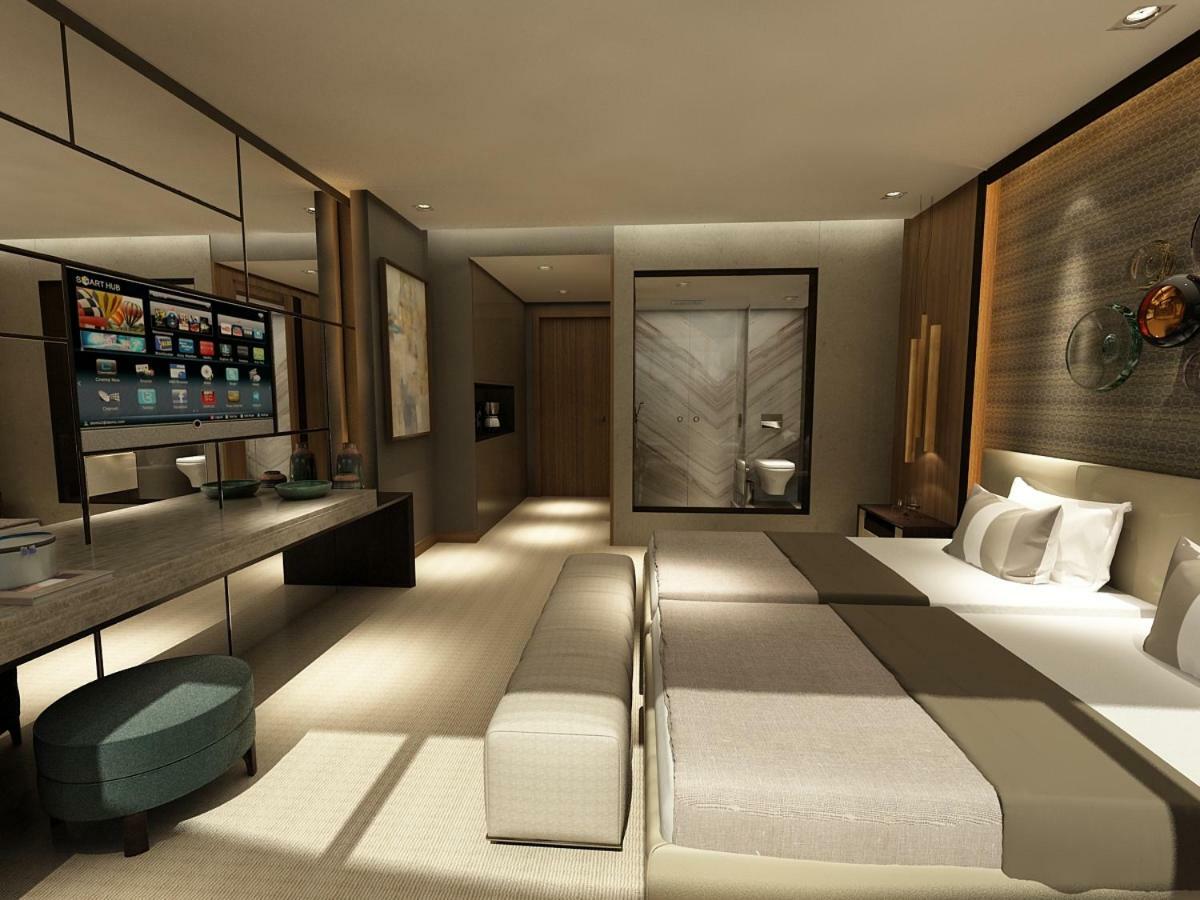 Vogue Hotel Supreme איסטמבול מראה חיצוני תמונה A 3D rendering of a hotel room
