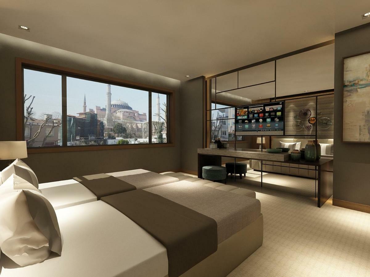 Vogue Hotel Supreme איסטמבול מראה חיצוני תמונה 3D rendering of a bedroom